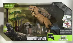 SET DE DINOSAURIOS CON LUZ Y SONIDO