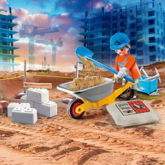 PLAYMOBIL - CITY ACTION MALETIN DE CONSTRUCCION 70528 - Juguetería Aladino