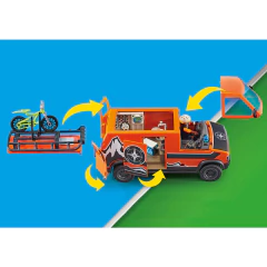 Imagen de PLAYMOBIL - OFF-ROAD ACTION FURGONETA DE AVENTURAS 70660