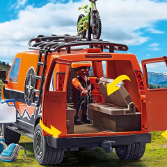 PLAYMOBIL - OFF-ROAD ACTION FURGONETA DE AVENTURAS 70660 - Juguetería Aladino