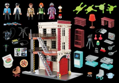 PLAYMOBIL - GHOSTBUSTERS CUARTEL DE BOMBEROS CAZAFANTASMAS 9219 en internet
