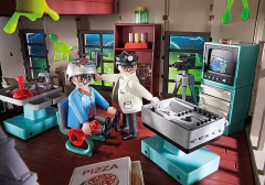 PLAYMOBIL - GHOSTBUSTERS CUARTEL DE BOMBEROS CAZAFANTASMAS 9219