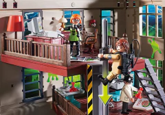 PLAYMOBIL - GHOSTBUSTERS CUARTEL DE BOMBEROS CAZAFANTASMAS 9219 - tienda online
