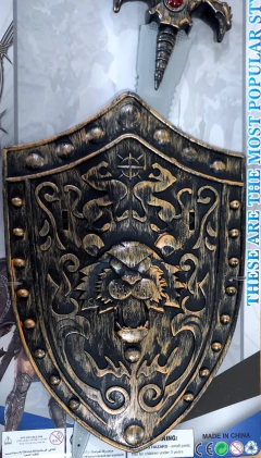 ESPADA Y ESCUDO MEDIEVAL WEAPON FIGHT - tienda online