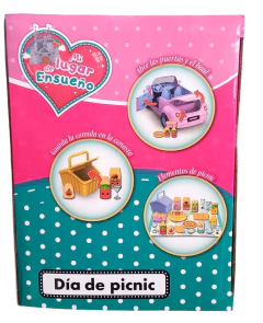 AUTO CON MUÑECA Y ACCESORIOS DIA DE PIC NIC en internet
