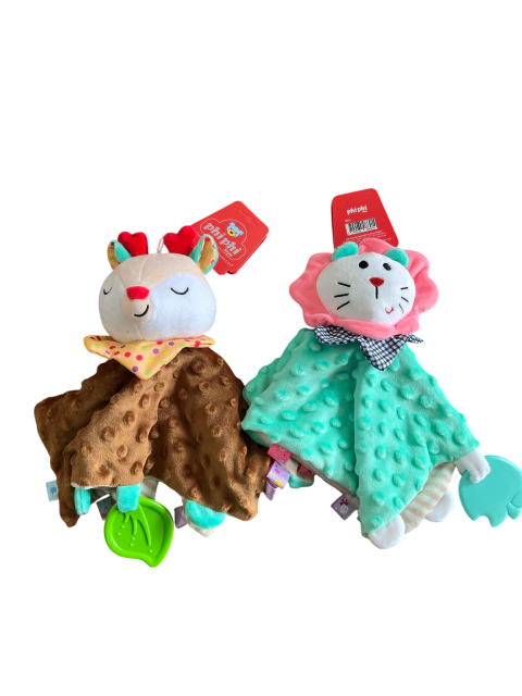 MANTA DE APEGO C/MORDILLO Y SONAJERO