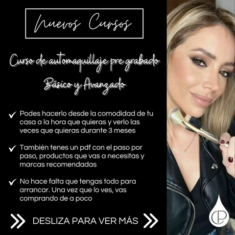 Curso de automaquillaje básico + avanzado