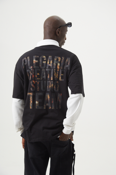 Remera STUDIO Negro 1974 - comprar online