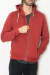 Campera LONG ZIP Wine 493
