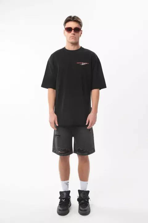 Remera IMP Negro 2051 - comprar online