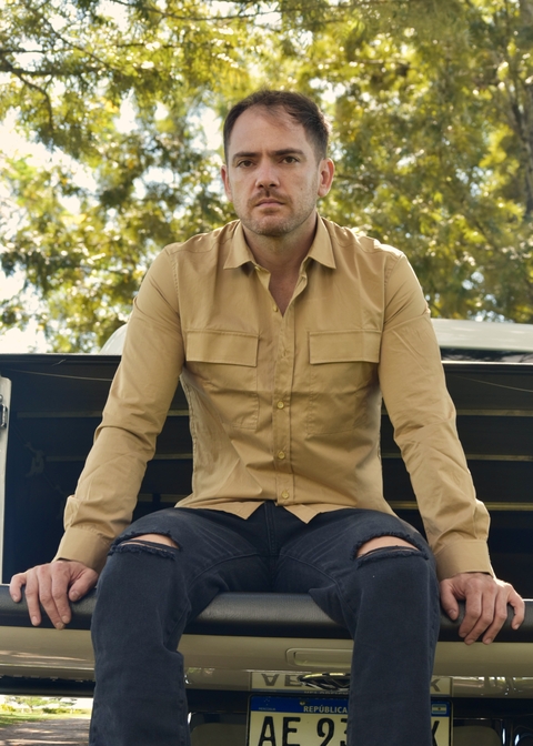 Camisa CUPRO Beige 197 - comprar online