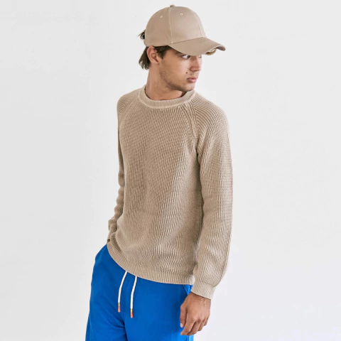 Sweater RANGLAN Beige 5728 - comprar online