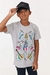 Remera LUCHO Dibujos Gris - comprar online