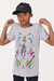 Remera LUCHO Dibujos Gris en internet