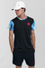 Remera SINNER Combinada A+ Negro 4452