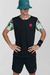 Remera SINNER Combinada A+ Verde 4449