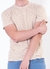 Remera RAYADA Beige 124 en internet