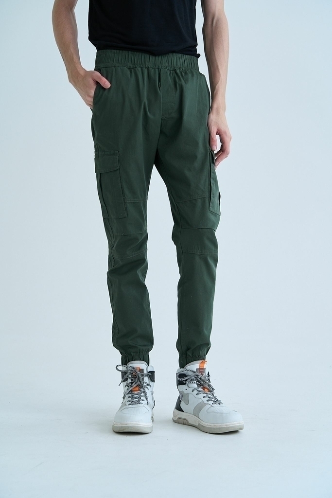Pantalón Cargo Verde 1576 thumbnail 3