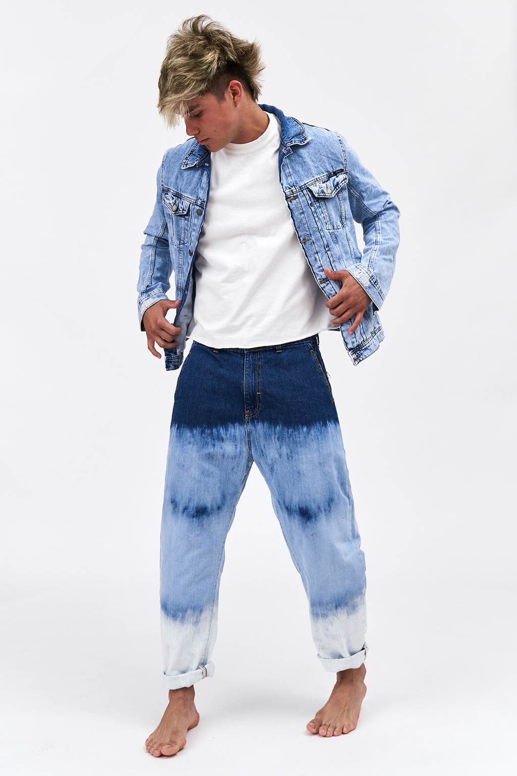 Campera De Jean Julian Azul 5106 thumbnail 3