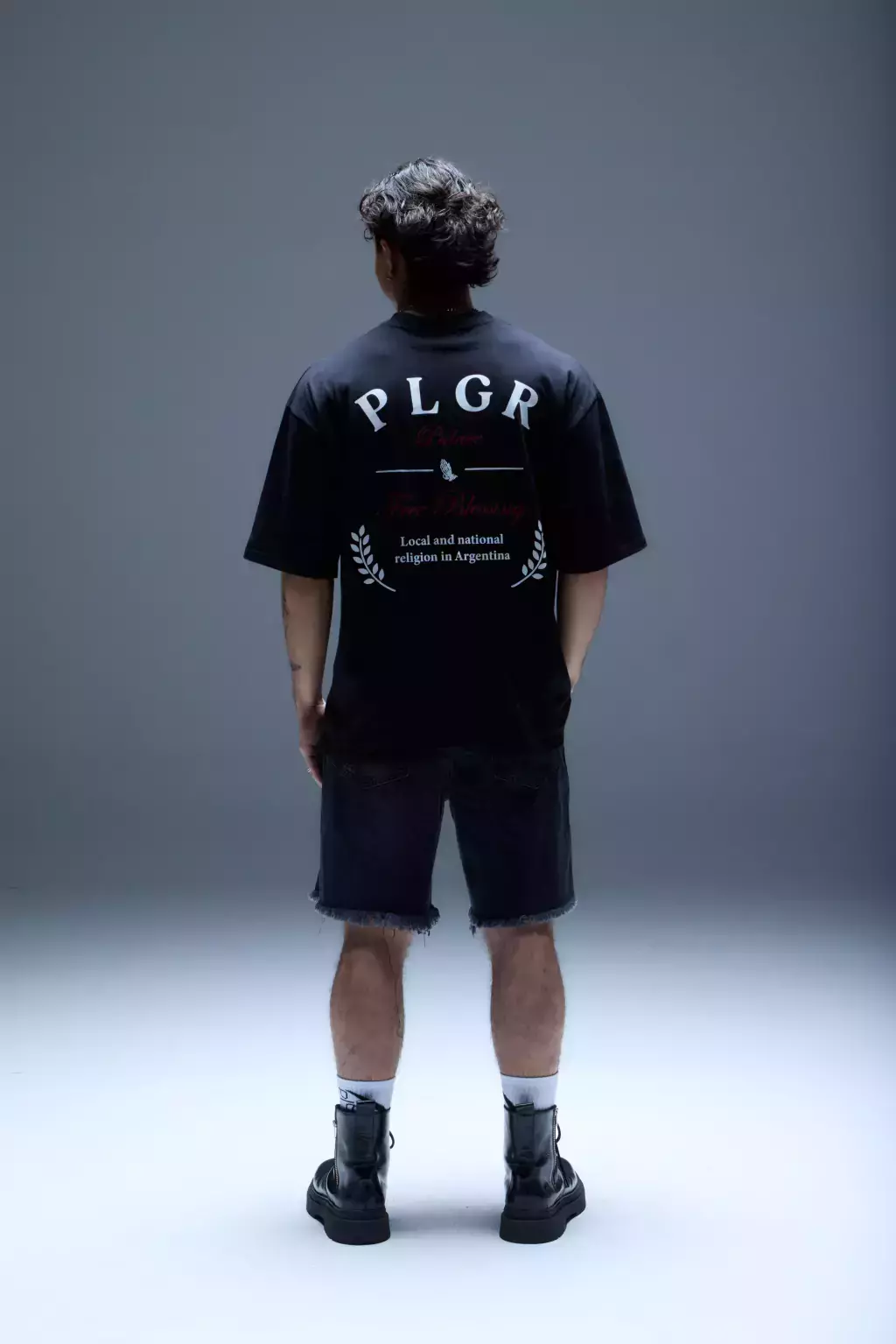 Remera Benediction Negro 1920 thumbnail 3