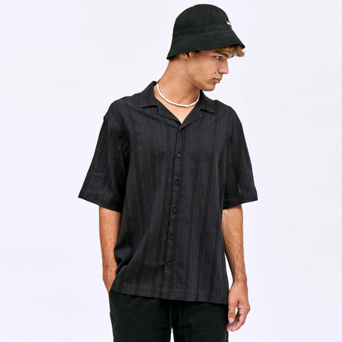 Camisa OVERSIZE TOPO LABRADA Negro 5498