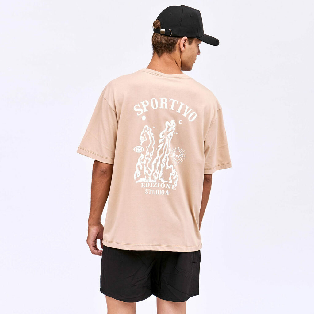 Remera GIOVANI SPORTIVO Beige 5073 thumbnail 3