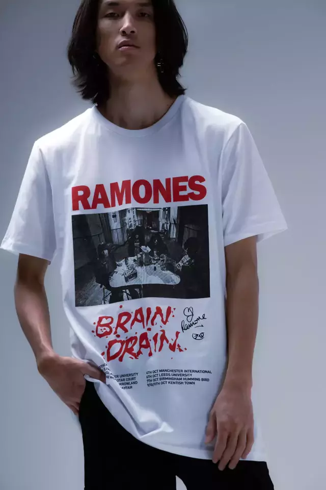 Remera Ramones Blanco 1841 thumbnail 2
