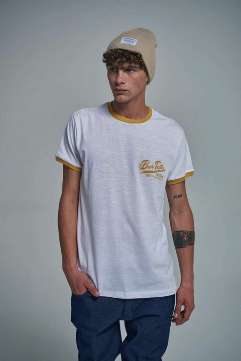 Remera BEER TASTER Amarillo 759