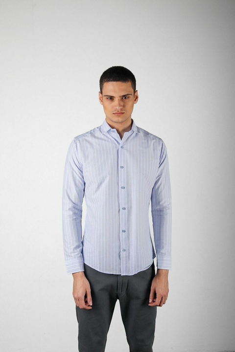 Camisa Raya Celeste 824