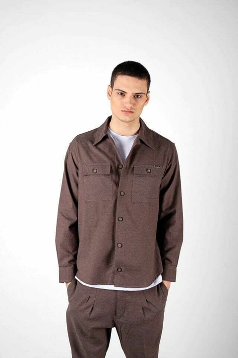 Camisa OXFORD Marrón 1028