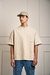 Remera BOXY BASIC Beige 028 - comprar online