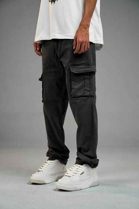 Pantalón CARGO DIXON Gris Oscuro 029