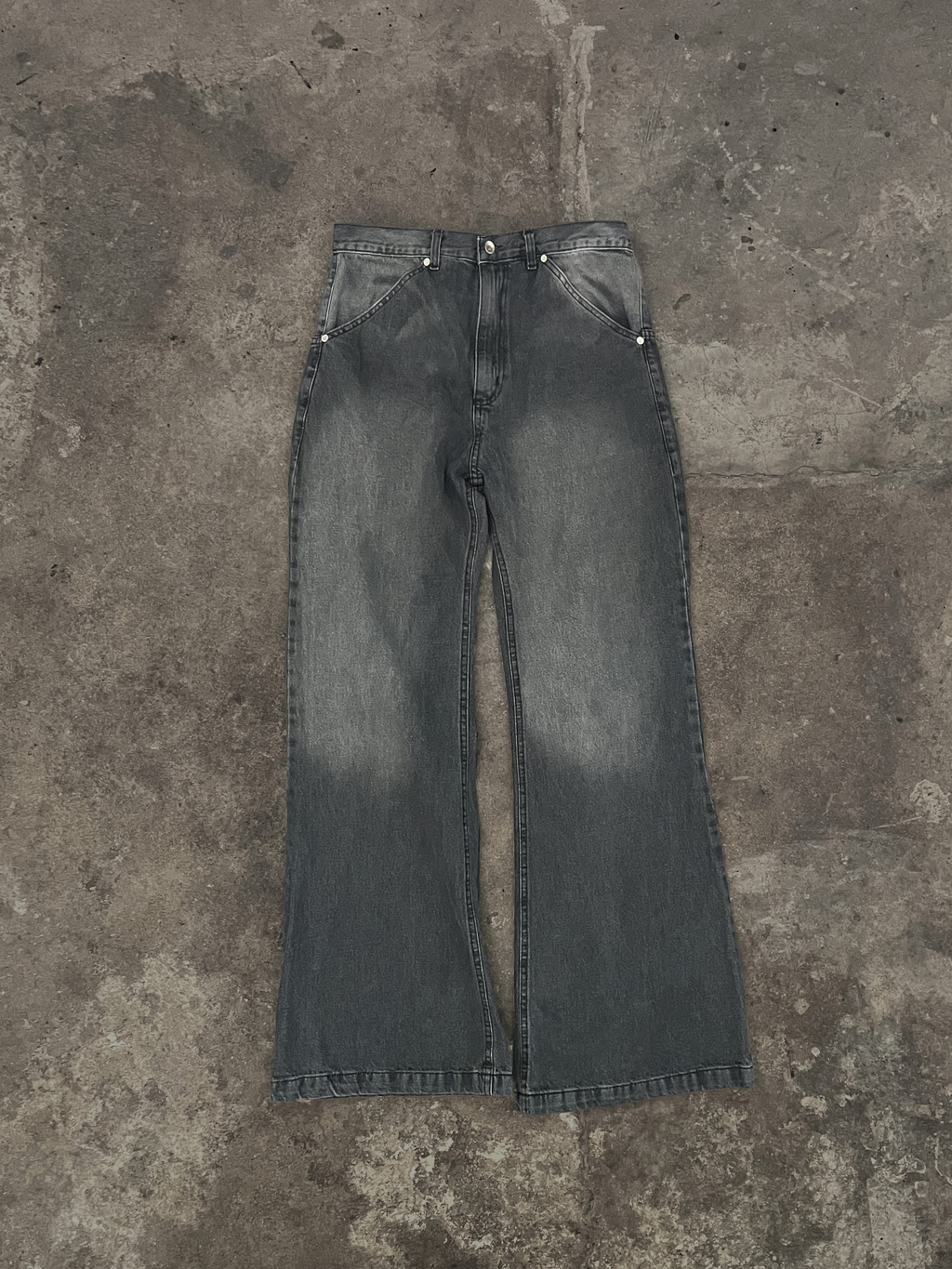 Jean Bootcut Gris thumbnail 3