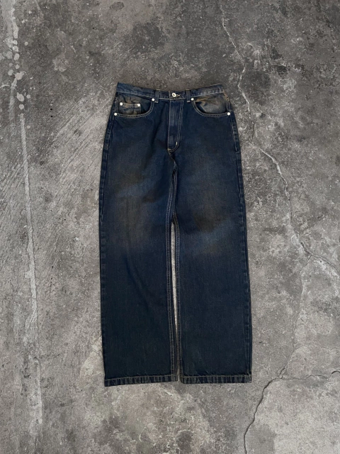 JEAN STRAIGHT AZUL RUST
