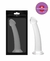 Plug Anal TRASPARENTE Em Silicone Liso 15 X 3Cm (Fino)