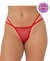 Calcinha Fio Dental Em Tule Sexy Com Pompom na internet