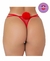 Calcinha Fio Dental Em Tule Sexy Com Pompom - Renata Sex shop online em IMPERATRIZ-MA