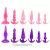 Kit Plug Anal Especial 6 Unidades (PLUG PEQUENOS)