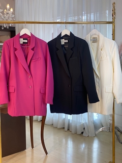 Blazer Rosana Alongado Botões Dourados