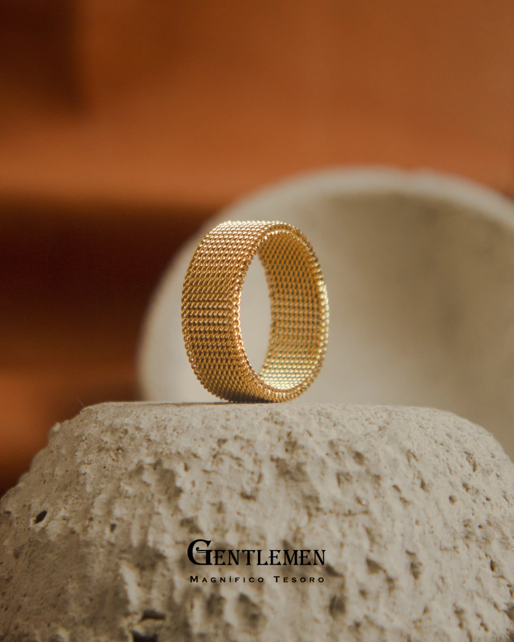 Anillo Malla Gold
