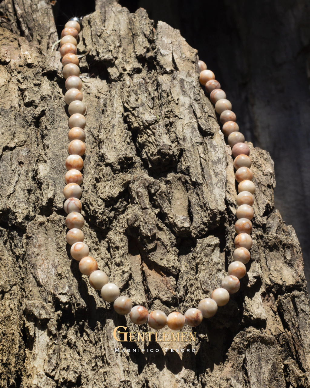 Collar Wild Jaspe Natural 8mm