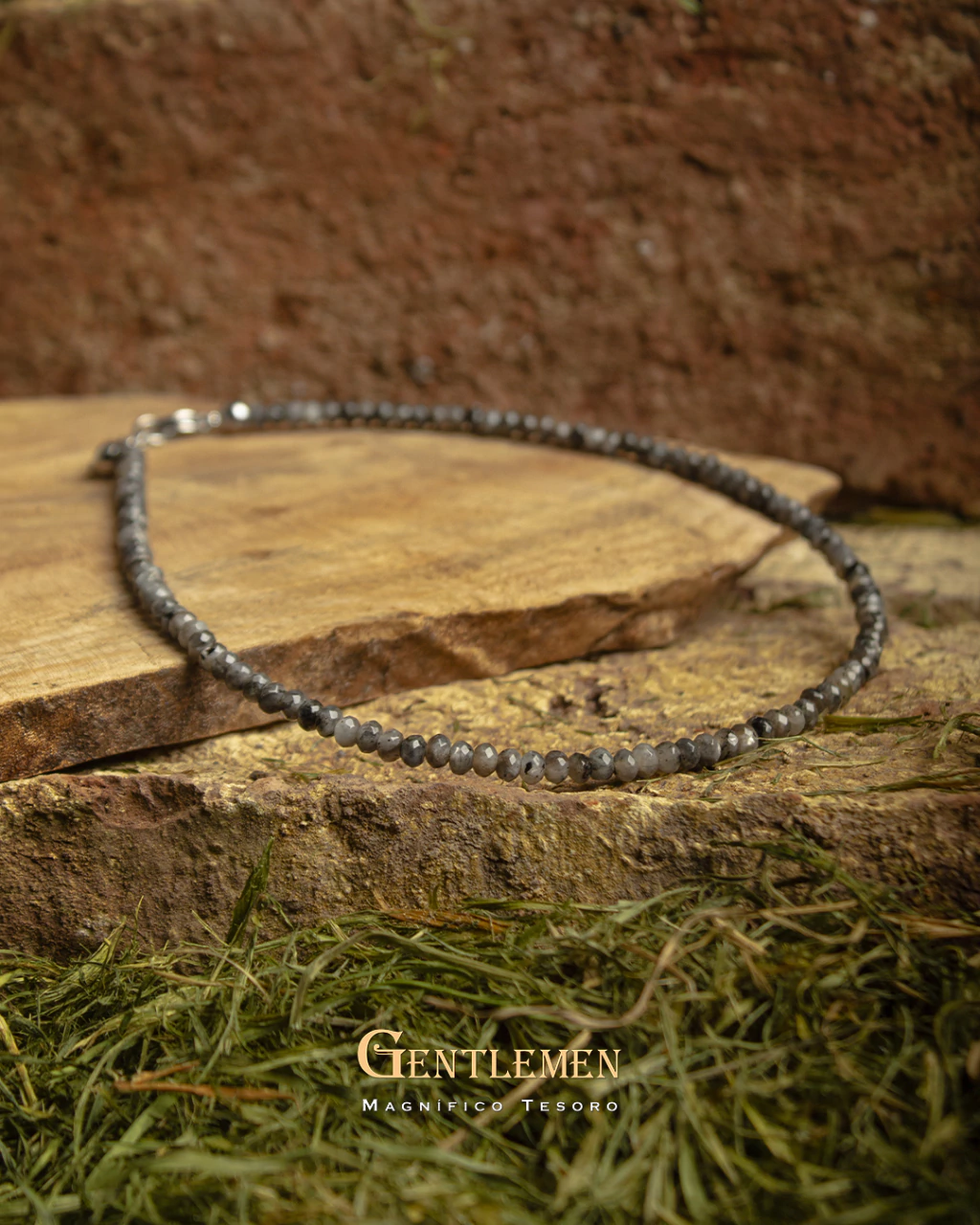 Collar Labradorita 2mm