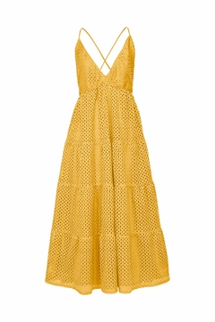 Vestido Renda Lolla - Amarelo - loja online