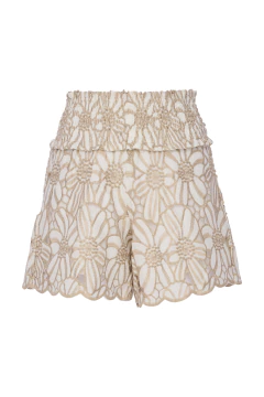 Short Lastex em Laise - Natural - comprar online