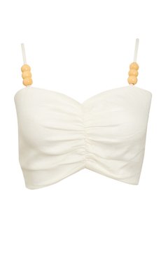 Cropped Linho - Off White