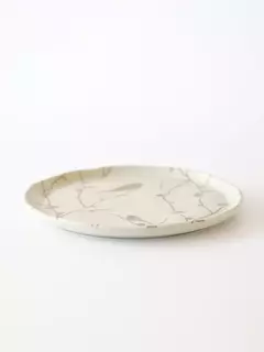 PLATO DE POSTRE - LINEA BIO PURE STONEWEAR 21.5 cm - comprar online