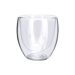SET X2 - VASO VIDRIO DOBLE 80ml