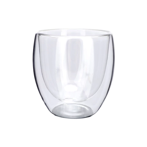 SET X2 - VASO VIDRIO DOBLE 80ml