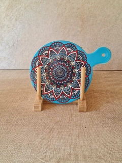 POSA FUENTE DE CERAMICA CON MANGO - comprar online