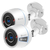 Pack de 2 Cámaras de Seguridad Exterior EZVIZ H3C 2MP - WiFi, Visión Nocturna a Color